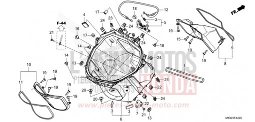 LUGGAGE BOX NC750XDM de 2021